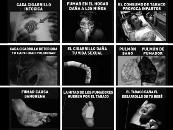 Cajas de cigarrillos tendrán duras imágenes para concientizar a fumadores