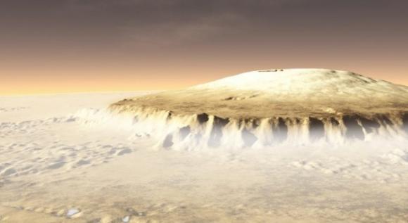 El Monte Olimpo de Marte