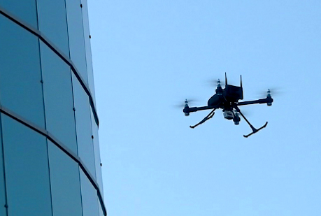 Escanean edificios en 3D con ´robots´ voladores