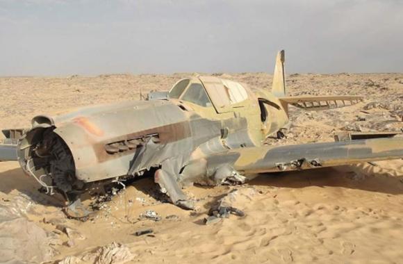 Un avión británico de la Segunda Guerra Mundial fue hallado 70 años después en el desierto del Sahara