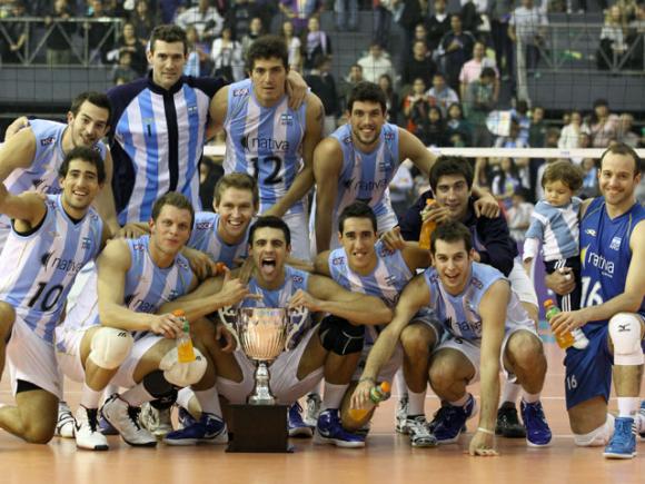 Argentina venció 3-0 a Venezuela y clasificó a los JJOO de Londres.