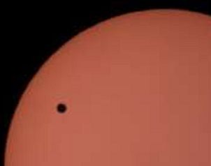 Venus atravesará el Sol en Junio.