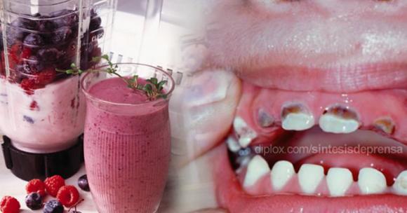 Un batido que ´bate´ los dientes