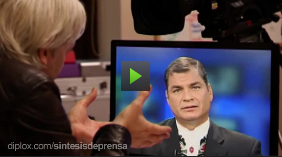 Correa desenmascara los trucos de EE. UU., cara a cara con Assange