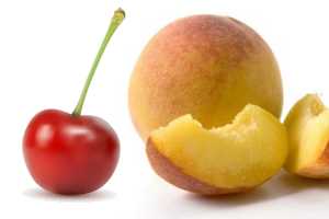 Melocotones y Cerezas, poderosos alimentos antioxidantes