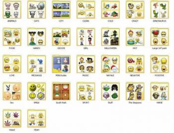 Pack de emoticones para msn