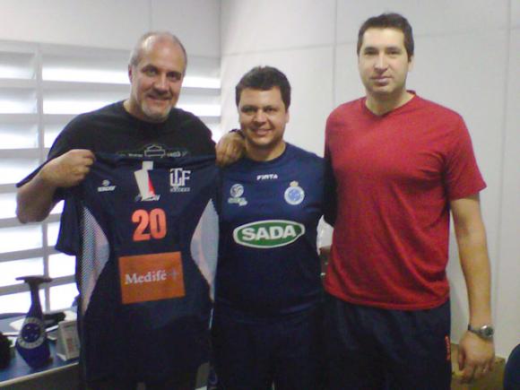 UNTREF Voley y un intercambio más que interesante con el Sada Cruzeiro de Brasil