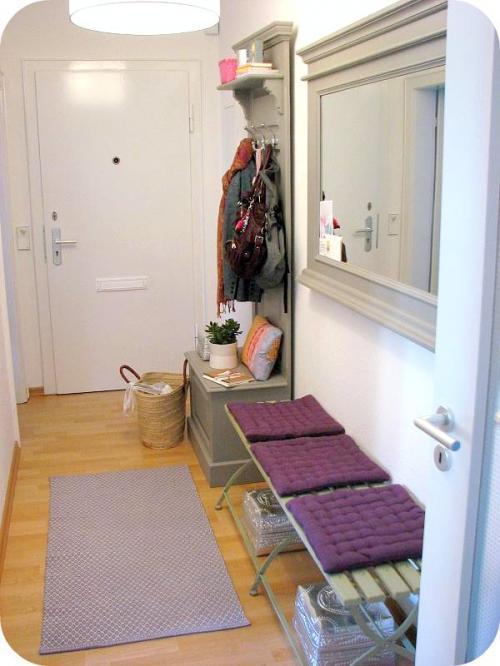 Recibidor de pequeñas dimensiones.