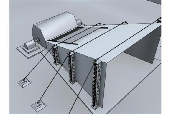Argentino diseña un innovador generador eólico