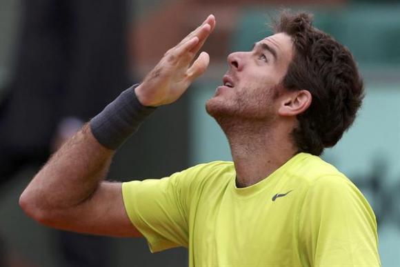 A paso firme: Delpo cerró el partido y se metió en los cuartos de final