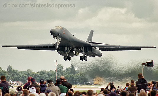 El ´nuevo aire´ de los bombarderos estadounidenses B-1B