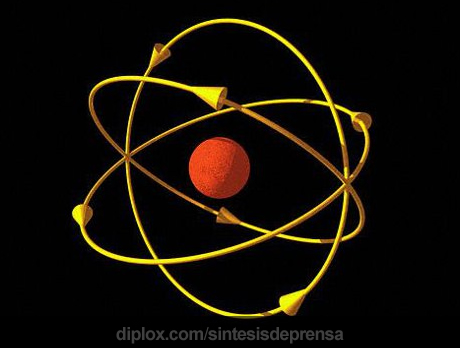 Científicos separaron un átomo en dos partes.