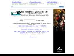 Tablaturas tabrobot