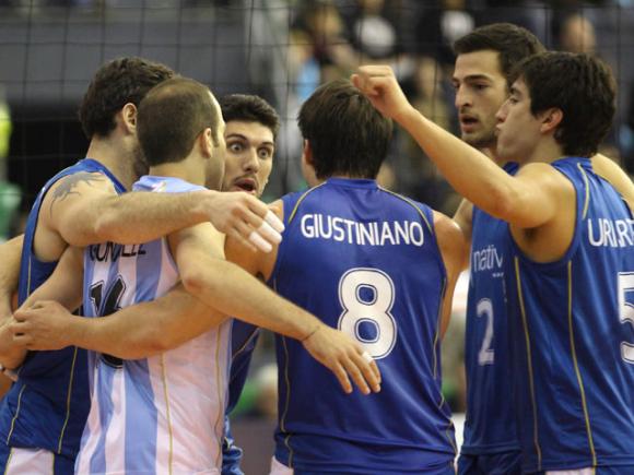 LIGA MUNDIAL / WK2: ARGENTINA 3 - PORTUGAL 1