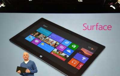 Microsoft presenta su tablet para competir con el iPad
