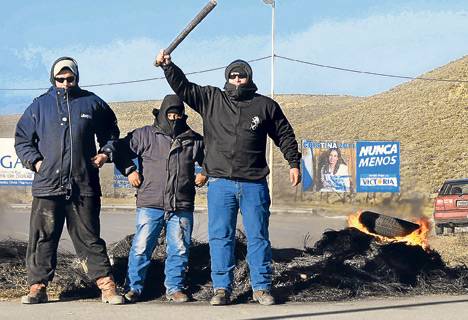 ¨Apoyamos a Moyano, nos dio una mano¨. EL CONFLICTO EN CERRO DRAGON.