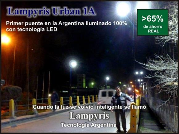 Iluminan el primer puente de Argentina con un innovador sistema de iluminación inteligente en base a LEDs de desarrollo 100% nacional