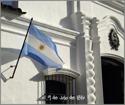 9 de Julio, día de la independencia Argentina.