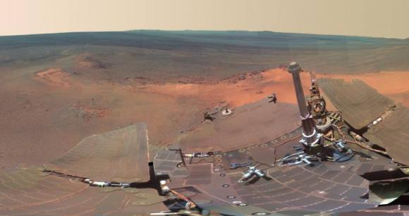 Un vistazo inédito a la superficie de Marte con una panorámica de 360 grados