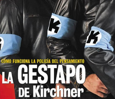 Gestapo K: Cristina confesó que usa la AFIP para investigar a sus críticos. TAMBIÉN CULPÓ A SCIOLI POR NO SABER ADMINISTRAR.