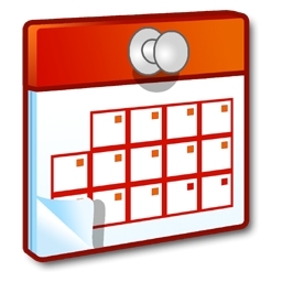 Calendario con Hora y Saludo