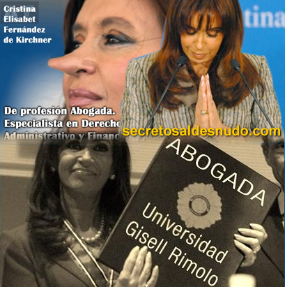 Piden el juicio político de Cristina por “usurpación de título” de abogada. LO HIZO UN EMPRESARIO PLATENSE SOBRE LA BASE DE LA DENUNCIA.
