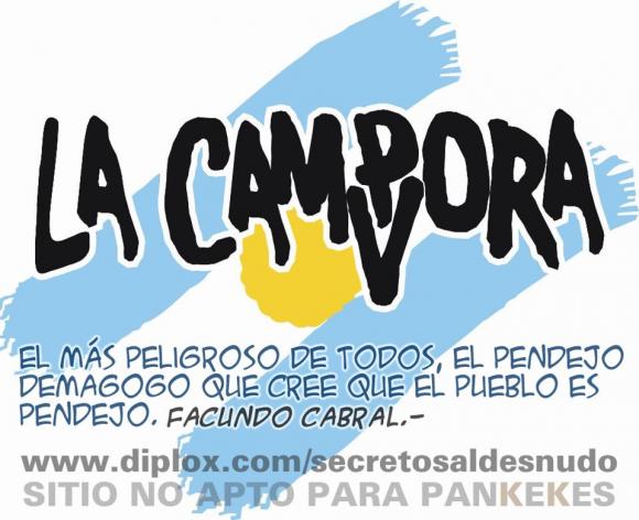 Carta abierta a La Cámpora del Dr. Pedro Cossio.