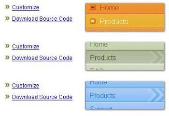 Generador de menús css