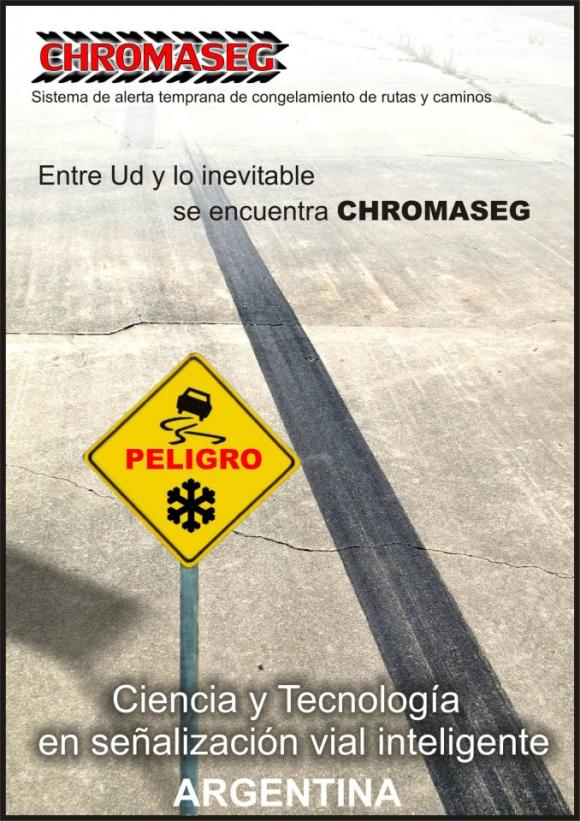 Ingeniero Argentino desarrolló un sistema de aviso que cambia de color cuando los neumáticos no tienen la adherencia óptima para circular