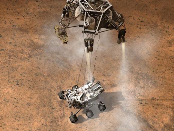 Curiosity envía impactantes imágenes de Marte