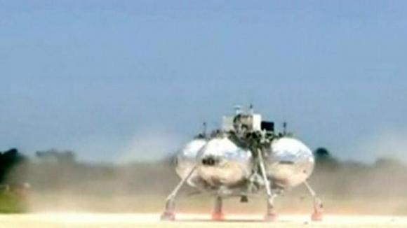 Explota una nave de la NASA en un ensayo