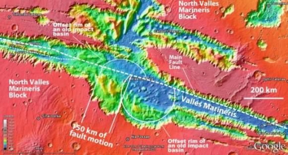 Descubren placas tectónicas en Marte similares a la Tierra