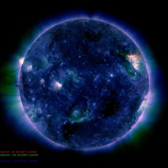 Ráfagas de ondas de radio expulsadas por el Sol perturban las comunicaciones