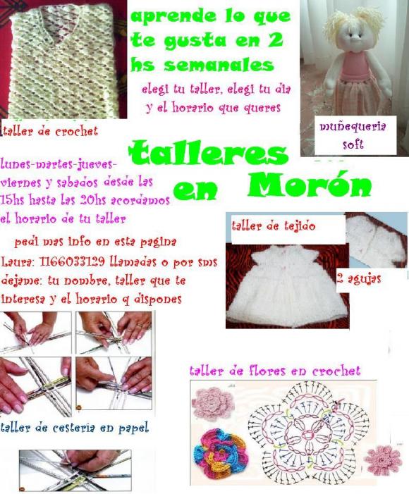 TALLERES COMPLETOS x $100