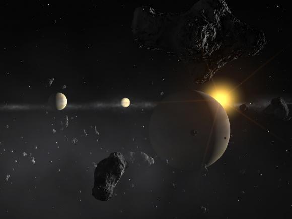 Encuentran finalmente un sistema planetario similar al Sistema Solar
