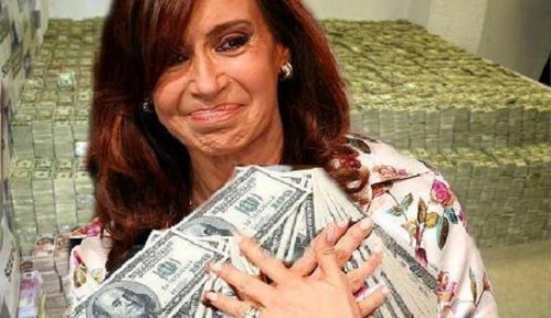 El salario mínimo oficial representa el 0.8% de la renta mensual de Cristina. LA PRESIDENTA DECLARÓ 4 MILLONES EN ALQUILERES.