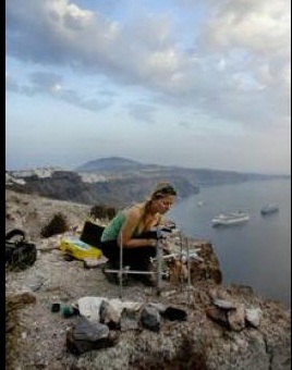 Crece el volcán Santorini que sepultó la isla griega hace 3600 años