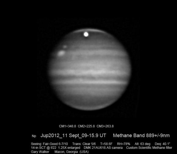 Posible asteroide impactó contra Júpiter