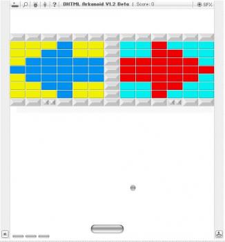 Dhtml arkanoid