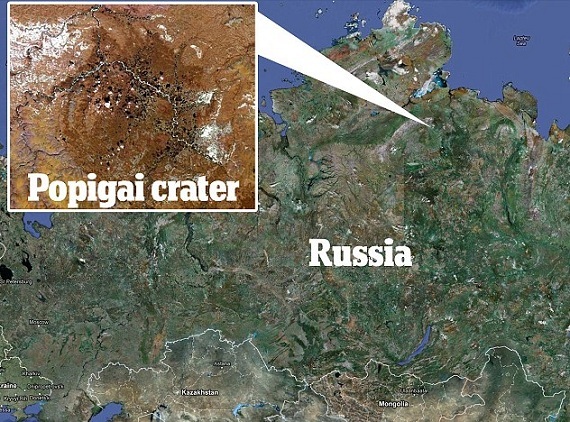 Siberia: Confirman grandes reservas de diamantes por meteorito de Popigai