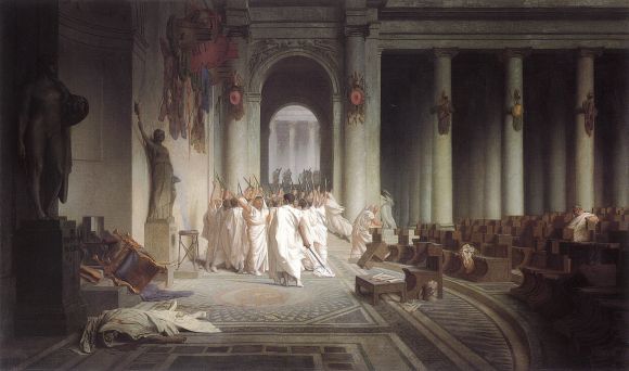 Españoles descubren donde murió Julio César en Roma