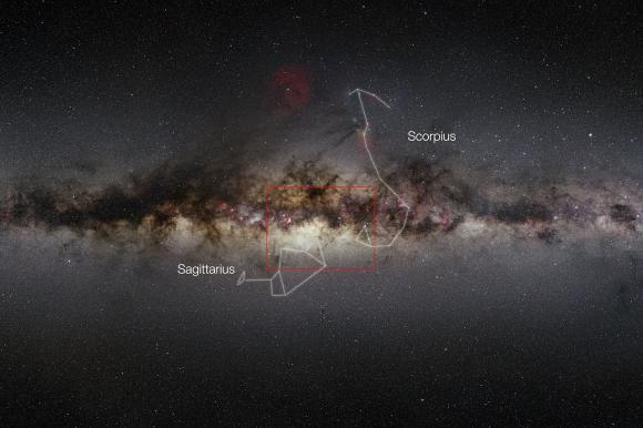 Catalogan 84 millones de estrellas en el centro de la Vía Láctea