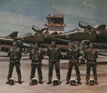 En el día de la patria, de gloria se cubrió la aviación argentina