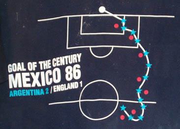 Arte: La versión más linda del mejor gol de la historia