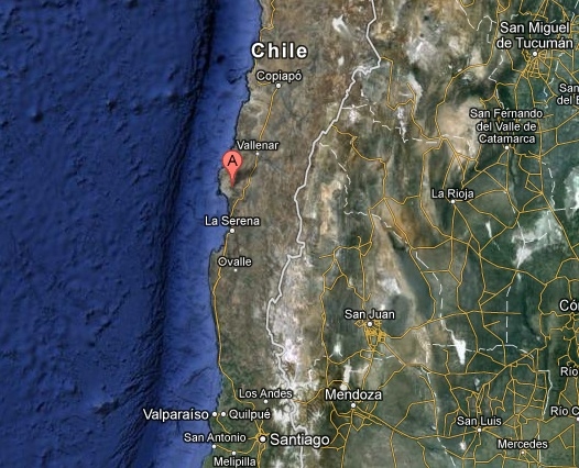 Terremoto en Chile de 6,2 grados remece la ciudad de Vallenar