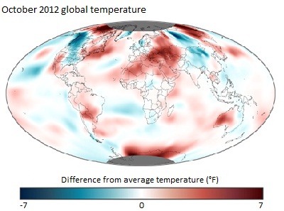 Cambio climático: en octubre se sumaron 332 meses con temperaturas sobre el promedio