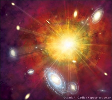 Científicos explican la expansión del Universo como una ´montaña rusa´ que desaceleró al inicio