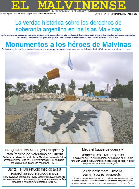 Salio El Malvinense impreso N° 11