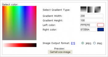 Generador de gradientes