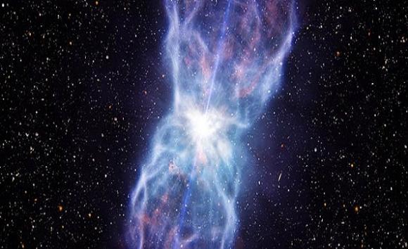 Observan la mayor explosión cuásar desde un agujero negro